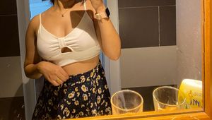 White Brallete Top