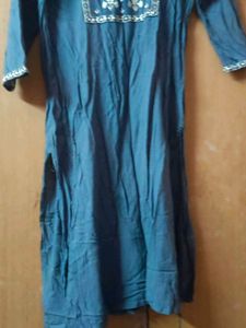 Embroidered Kurti Top