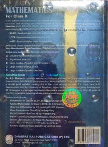 R D Sharma Class 10 Mathematics (2022 Edition)