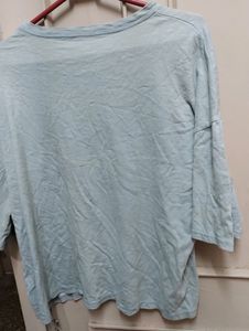 Baggy Off Shoulder Free Size T-shirt