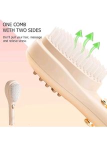 Self Cleaning And Static Massage Comb