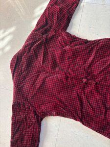 Overcoat Blazer Red