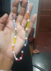 Rainbow Seed Besads Necklace