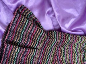 Retro Zigzag Peplum Top