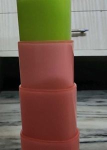 🥤🌈 Wondercraft 9 Piece Color Pop Plastic Glass S