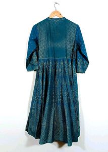 Teal Blue Kurta