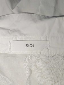 Imported White Lace Shirt
