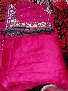 Heavy Embroidered Kurta Salwar With Dupatta