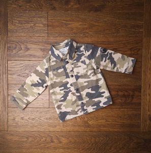Kids Denim Camo Jacket 0-3 Months