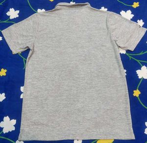 Silver Grey Sports Tshirt by NIVIA