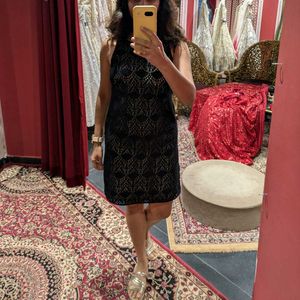 Elegant Black Lace Dress