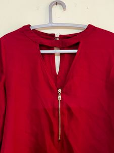 Shein Red Top