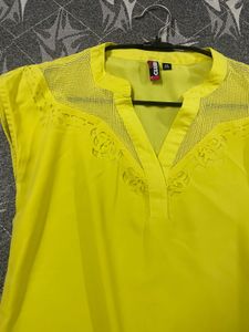Yellow Cotton Top