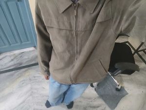 Y2K Vintage Beige Bomber jacket