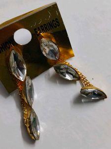 Dangling Crystal Earrings