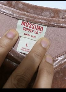 Velvet Ruffle Sleeve Top