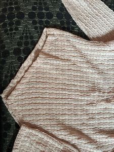 Cute Textured Crop Top