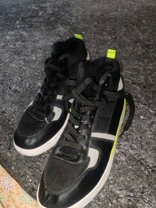 Stylish Black Sneakers