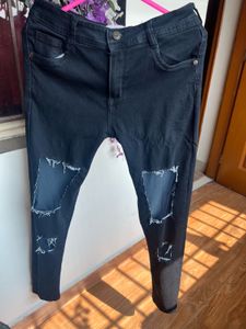 Pull&amp;Bear Black Denim Jeans