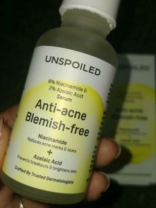 Unspoiled Anti-acne Blemish Free Serum