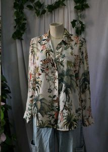 H&amp;M Floral Print Blouse