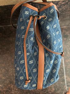 Dune London Denim Handbag ( Check Flaw)