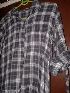 Plaid Button-Down Shirt