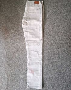 Beige Casual Pants
