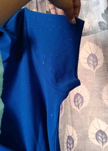 A Very Beautiful Blue Coloured Mini Dress✨💙