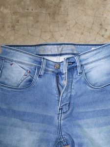 Light Wash Denim Jeans