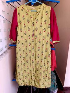 Floral Print Tunic Top