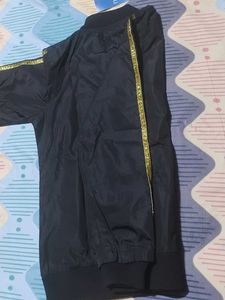 Stylish Black Bomber Jacket girl