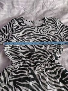 Zebra Print Dress