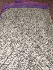 Elegant Crape Saree