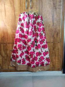 Floral Print Maxi Skirt
