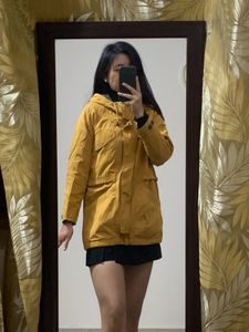 Yellow Parka Jacket