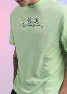 Mint Green Graphic Tee