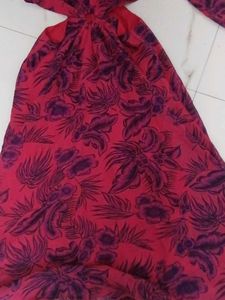 Floral Cutout Midi Dress