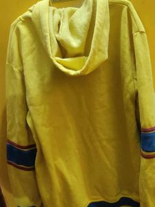 A Yellowish Winter Hoodie