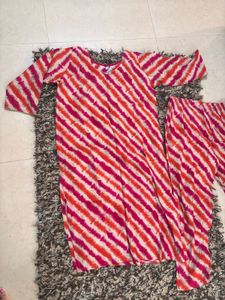 Striped Kurta with pants