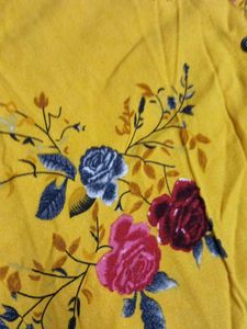 3/4 Sleeves Rayon Kurti