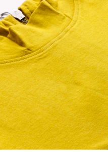 Mustard Flared Sleeve Top