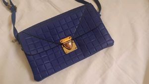 Blue Sling Bag