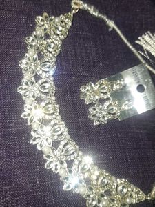 New Kundan Silver/white /MultiColor/Golden Necklac