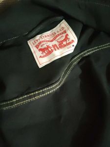 Levi&#39;s Black Denim Jacket Brand New