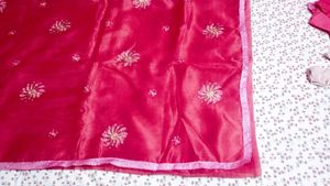 Elegant Pink Saree