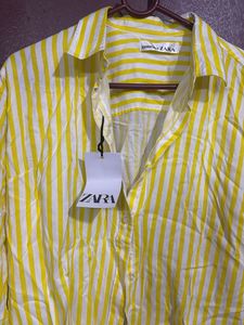 Striped Yellow Shirt