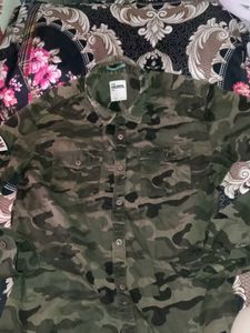 Camo Print Shirt