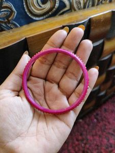 pink And Yellow laakh kada set