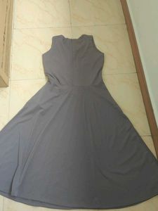 Elegant Grey Dress